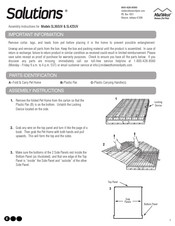 MID WEST Solutions SL36SUV Instructions De Montage