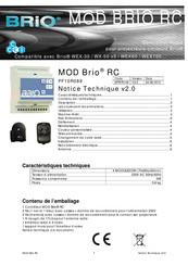 Ccei MOD BRiO RC PF10R089 Mode D'emploi