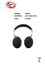 Parrot Zik3 Mode D'emploi