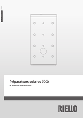 Riello 7000.500/S Instructions Pour L'installateur