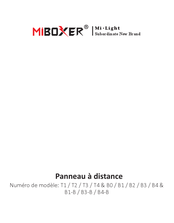MiBoxer Mi-Light Mode D'emploi