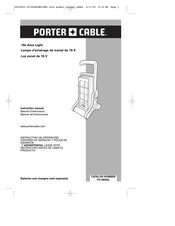 Porter Cable PC1800AL Manuel D'instructions