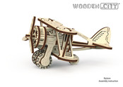 Wooden.City Biplane Instructions De Montage