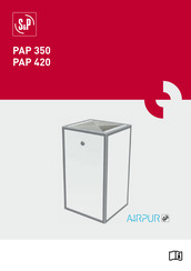 S&P Airpur PAP 350 VOC H14 Mode D'emploi