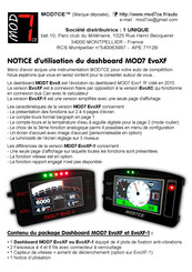 MOD7CE EvoXF Notice D'utilisation