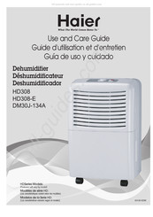 Haier DM30J-134A Guide D'utilisation Et D'entretien