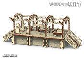 Wooden.City RAILWAY STATION Instructions De Montage