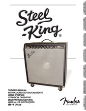 Fender Steel King Mode D'emploi