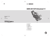 Bosch GKM 18V-50 Professional Notice Originale