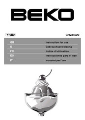 Beko CH234020 Notice D'utilisation