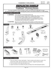 DEFLECTA-SHIELD TrailBack MX-0194-07 Instructions D'installation