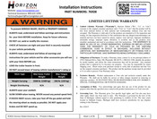 Horizon Global 76928 Instructions D'installation