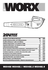 Worx WG546E.9 Mode D'emploi