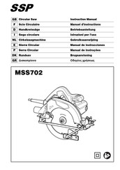 SSP MSS702 Manuel D'instructions