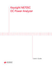 Keysight N6705C Mode D'emploi