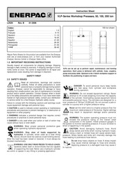 Enerpac VLP-5013ZE5S Manuel D'instructions