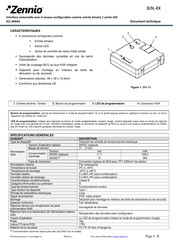Zennio BIN 4X Document Technique