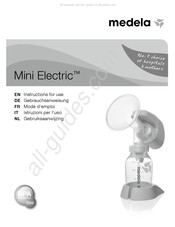 Medela Mini Electric Mode D'emploi