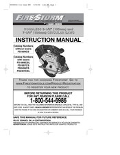 fireStorm FS1807CS Manuel D'instructions