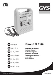 GYS Energy 124 Manuel D'utilisation