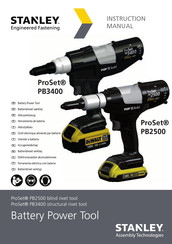 Stanley PB2500 Traduction Des Instructions Originales