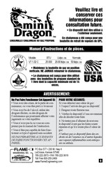 Flame Engineering mini Dragon VT 1-32 C Manuel D'instructions