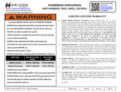 Horizon Global 76551 Instructions D'installation