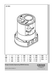Grohe 45 984 Manuel D'installation