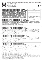 Alcad ALA-120 Mode D'emploi