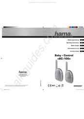 Hama BC-100 Mode D'emploi