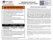 Horizon Global 06191 Instructions D'installation