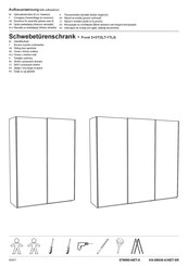 Xxxlutz Front 2+3T/2LT-1TLG Consignes D'assemblage