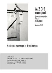 LAKAL M Z 3.3 compact Notice De Montage Et D'utilisation