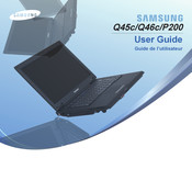 Samsung P200 Serie Guide De L'utilisateur