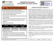 Horizon Global CQT76595 Instructions D'installation