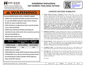 Horizon Global 84428 Instructions D'installation