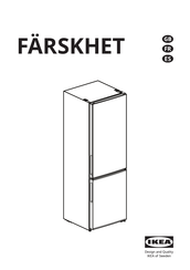 IKEA FARSKHET Serie Mode D'emploi