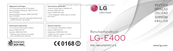 LG E400 Mode D'emploi