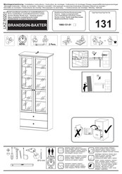 trendteam BRANDSON 131 Instructions De Montage