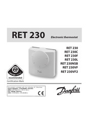 Danfoss RET 230L Mode D'emploi
