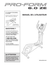 Pro-Form PFCCEL53909.0 Manuel De L'utilisateur