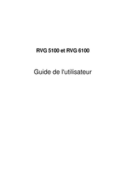 Carestream DENTAL RVG 6100 Guide De L'utilisateur