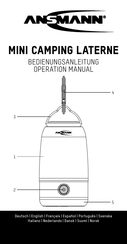 ANSMANN 1600-0388 Mode D'emploi