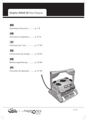 Maytronics Dolphin WAVE 50 Instructions D'opération