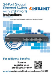 Intellinet Network Solutions 561044 Instructions