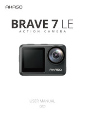 AKASO Brave 7 LE Mode D'emploi