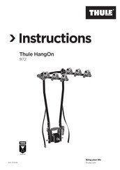 Thule HangOn 972 Instructions