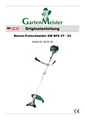 Garten Meister GM BFS 2T-52 Mode D'emploi