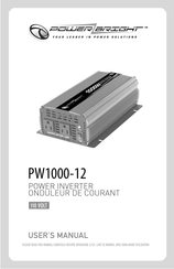 Power Bright PW1000-12 Mode D'emploi