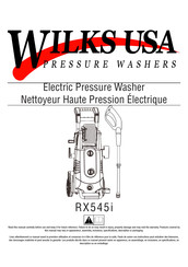 Wilks USA RX545i Mode D'emploi